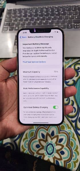 12 pro max 256gb gold official PTA approved 8
