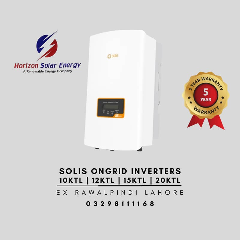 SOLIS ONGRID | GROWATT INVERTER | AVAILABLE BEST PRICE 2