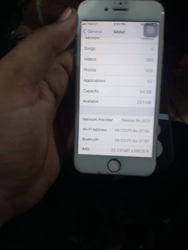 iPhone 6s pta approved 64gb all ok 12