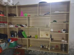 office wooden racks in new condition