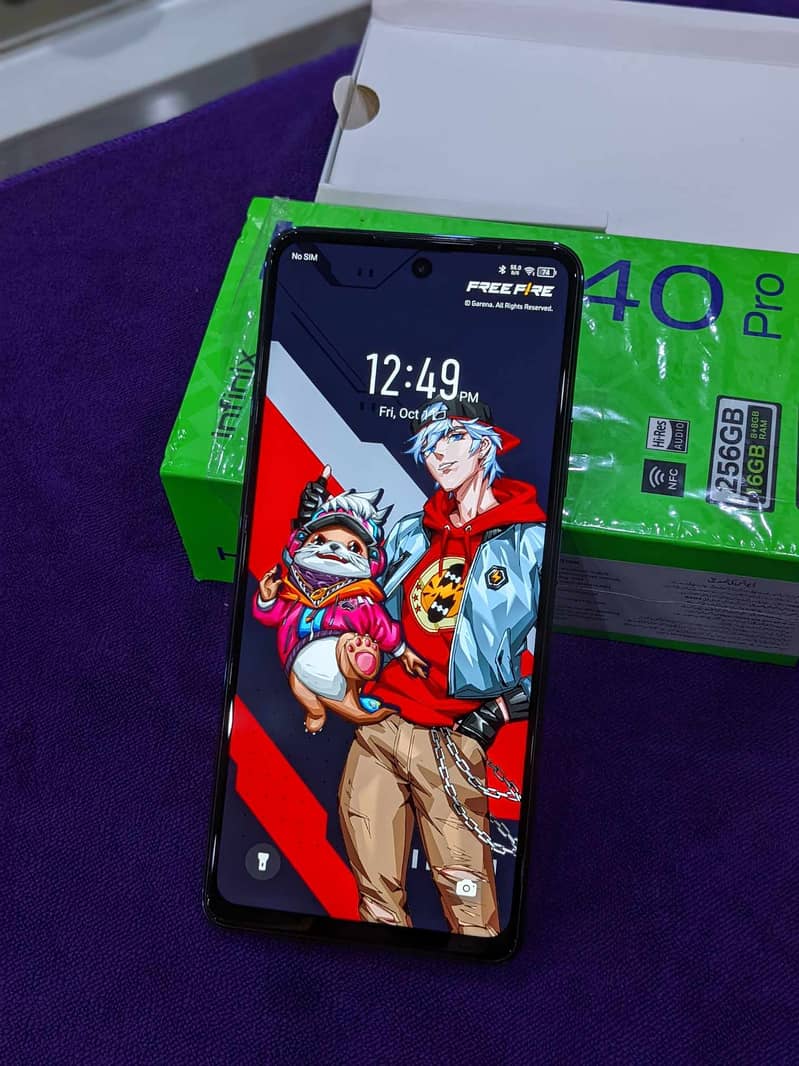 Infinix Hot 40Pro 8+8GB 256GB Just Box Open 2