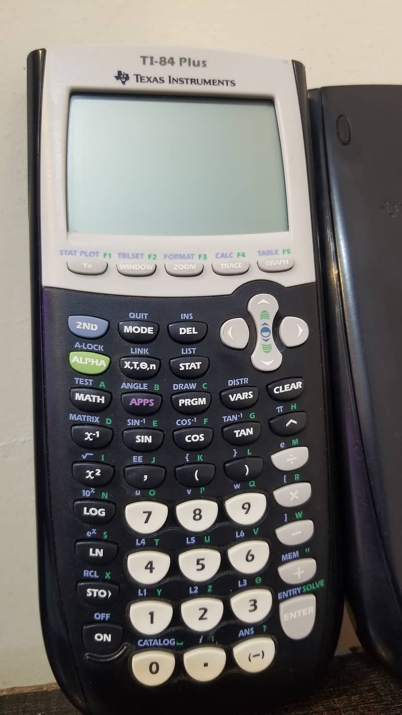 Texas Instruments Ti-84 Plus Graphics Calculator 1