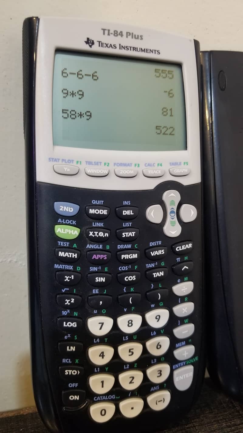 Texas Instruments Ti-84 Plus Graphics Calculator 3