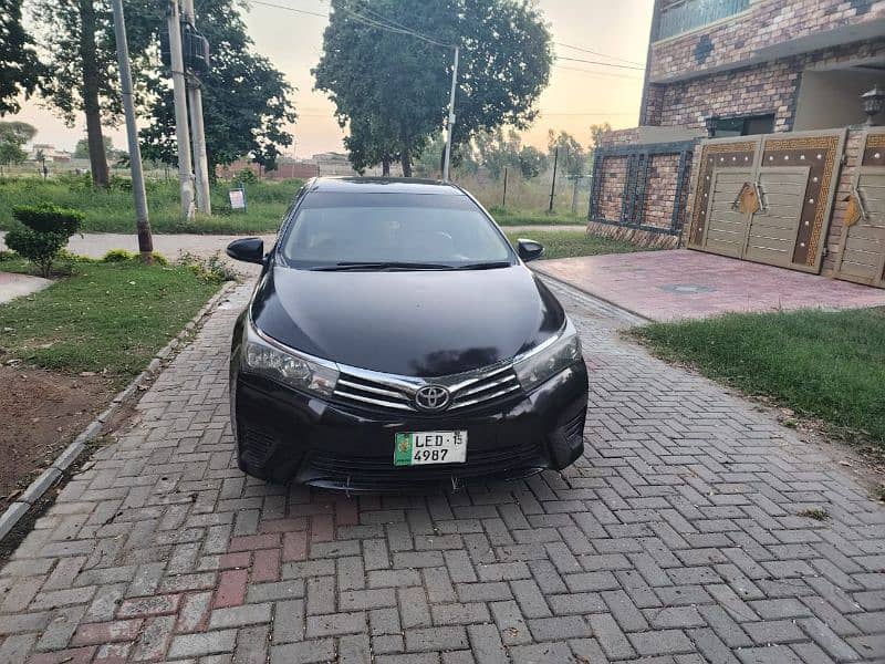 Toyota Corolla XLI 2015 for urgent sale/or exchange on honda civic 1