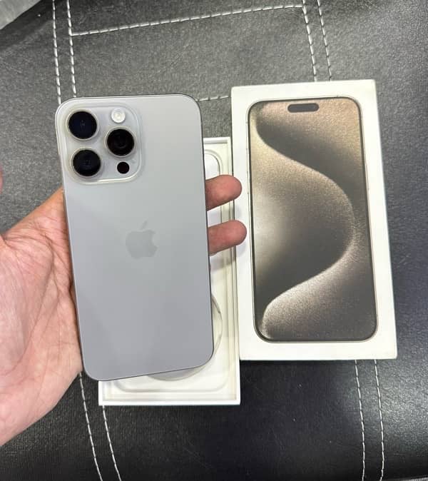 IPHONE 15 PRO MAX 256GB HK PTA APPROVED 2