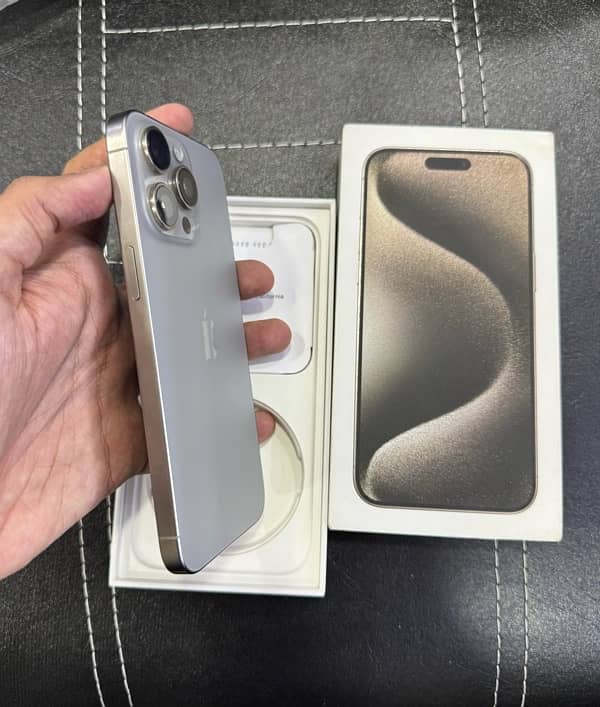 IPHONE 15 PRO MAX 256GB HK PTA APPROVED 3