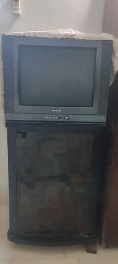 tv with trolly