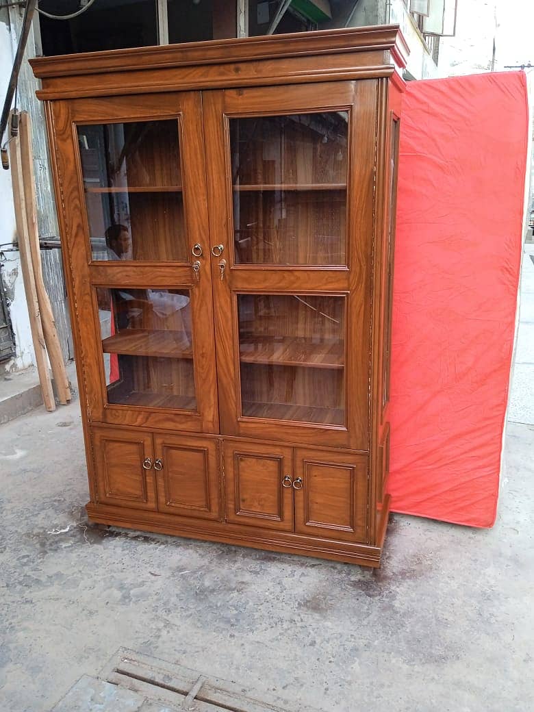 showcase /  solid showcase / Wardrobe / almari / Showcase For sale 3