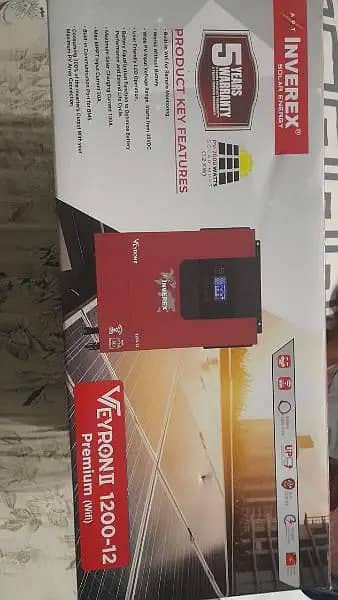 Brand New Inverex 2024 Model Solar Inverter with Box & 5-Year Warrant 1