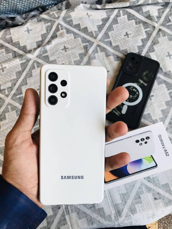 Samsung A52 PTA Official Proved Box ka Saat 1