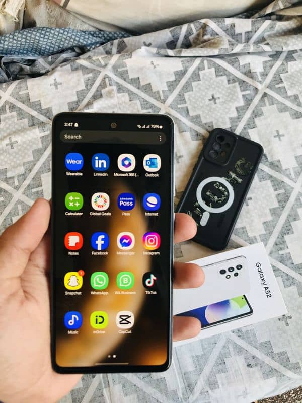 Samsung A52 PTA Official Proved Box ka Saat 5