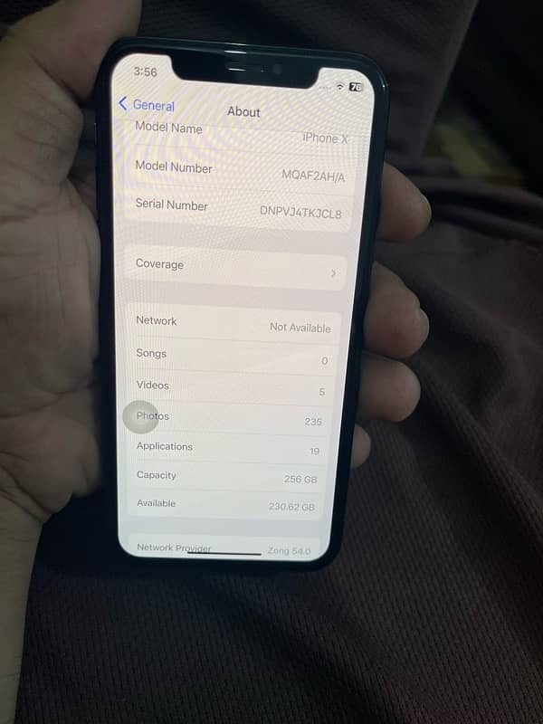 iPhone X 256gb aproved 4