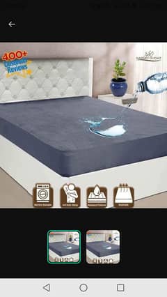 double bed matress cover