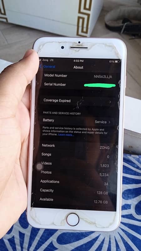 IPhone 7plus 128gb Pta approved 7