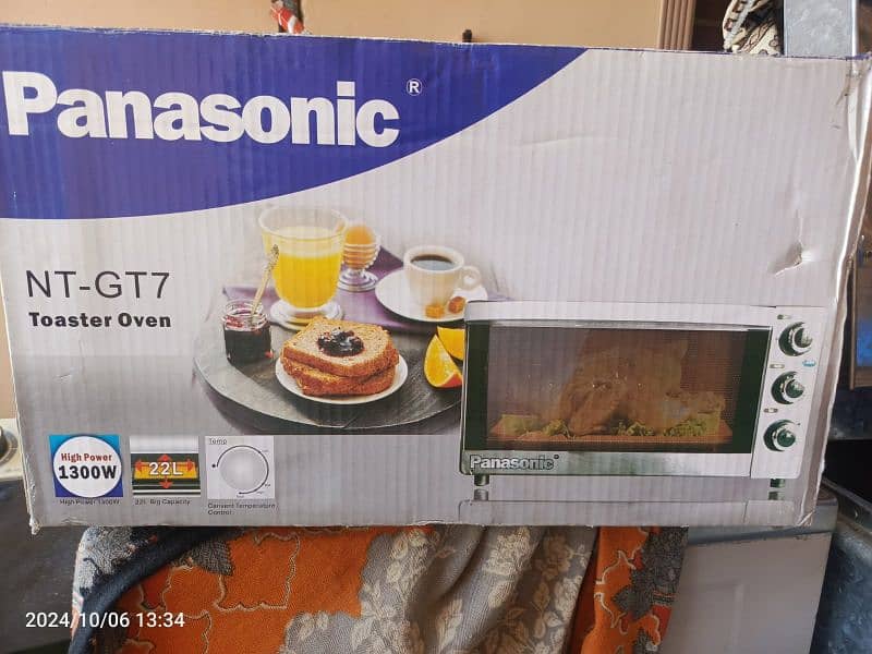 Panasonic Hamilton beach toaster oven 4