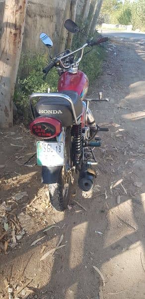 Assalamu alikom honda 125 good condition for sale 6