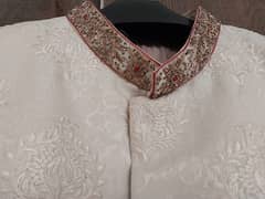 Very elegant Branded Sherwani with light Embroidery and New condition