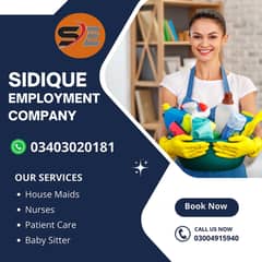 Maids | House Maids | Home Chef | Cook | Helper | Domestic Maids Staf