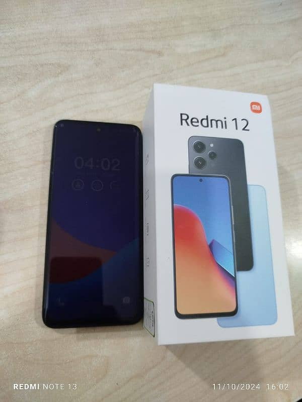 Redmi 12 box open 8+256 2