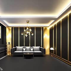 Franch wall/Fancy wall/European Wall/Epoxcy Wall/Marble Effect Wall