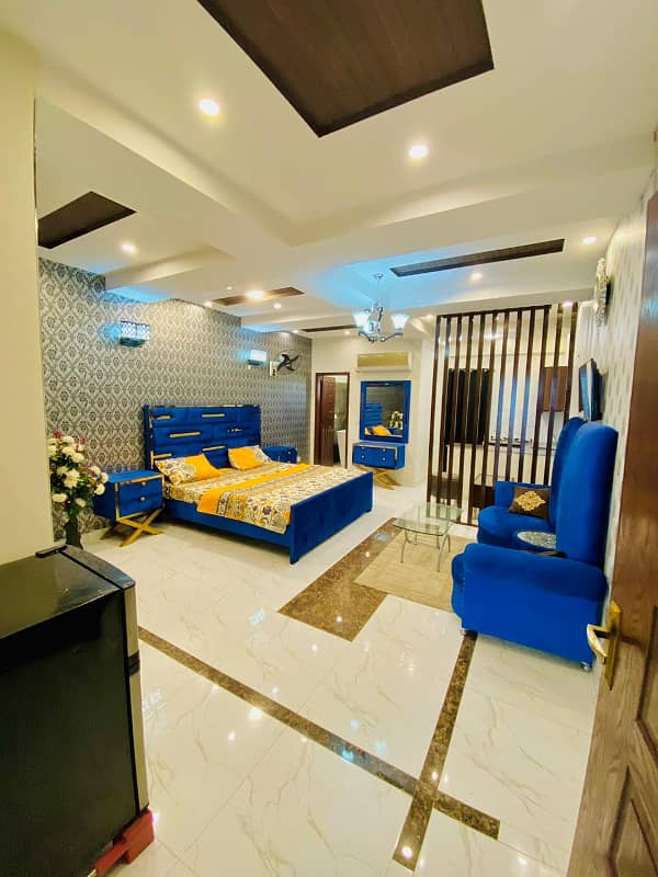 Studio Furnished Apartment Available For Rent In Sector E Bahria Town Lahore 6