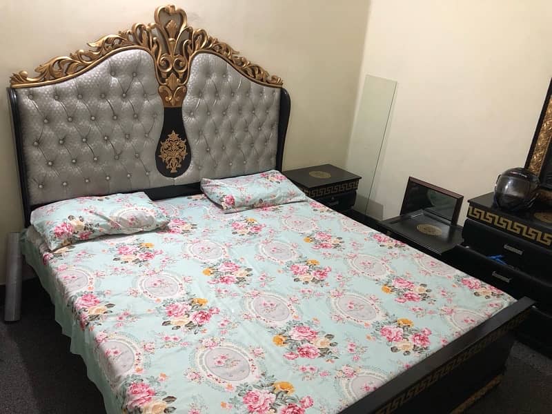 Bed Set with Side Tables, and Dressing Table 1