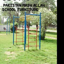 Bench | School furniture|Chair Table set | 1 bench | Round table 14