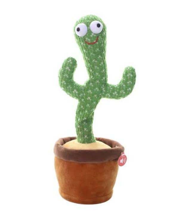 Dancing cactus musical toy for kids 0