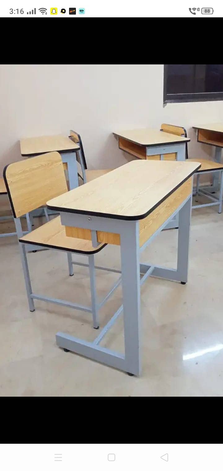 School furniture|Chair Table set | Bench| chairs| Student bench 7