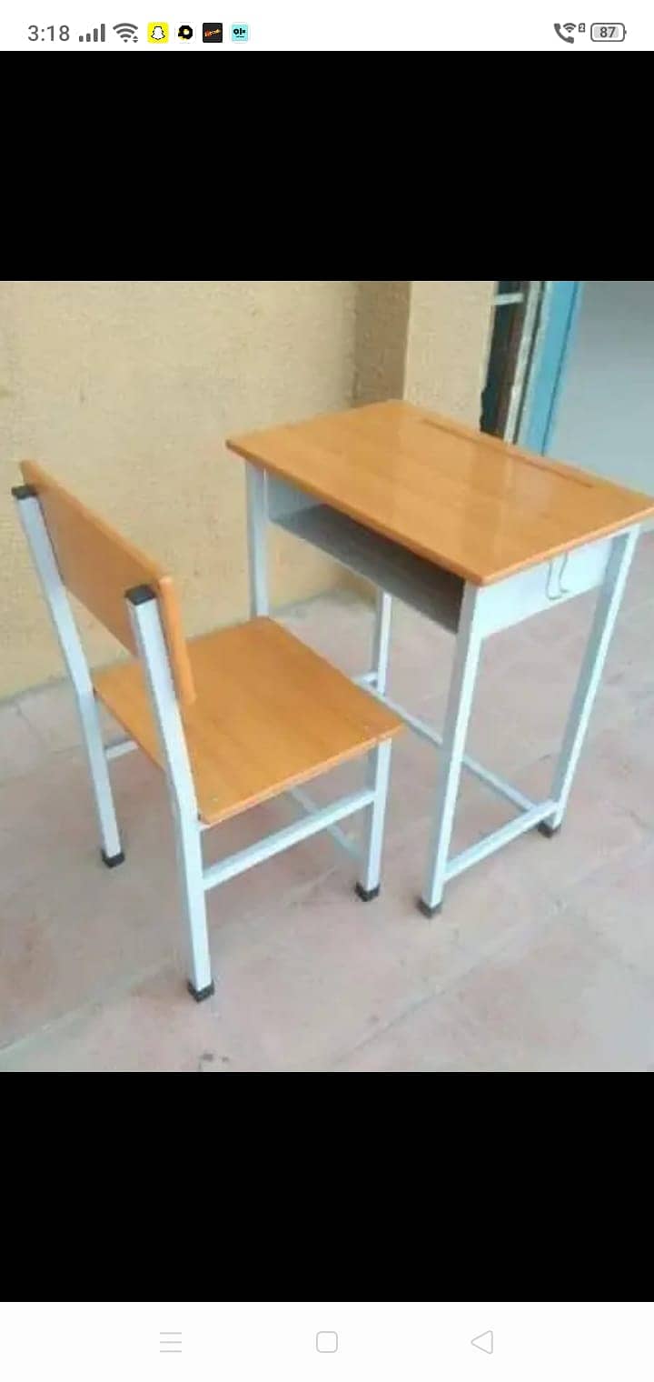 School furniture|Chair Table set | Bench| chairs| Student bench 8