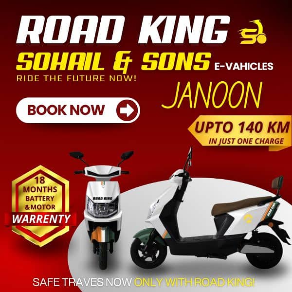 Road King | Electric Scooter/Scooty | Electric bike 2