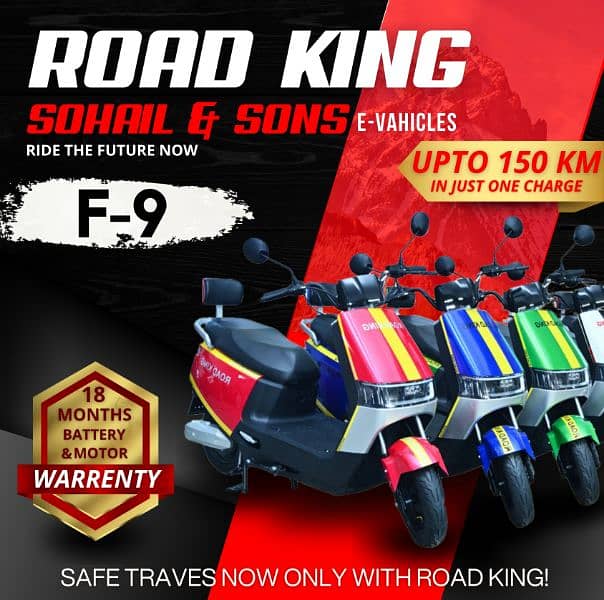 Road King | Electric Scooter/Scooty | Electric bike 3