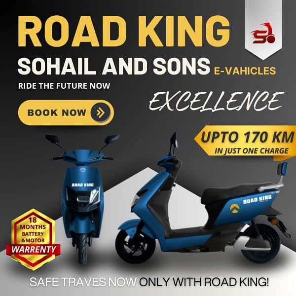 Road King | Electric Scooter/Scooty | Electric bike 4