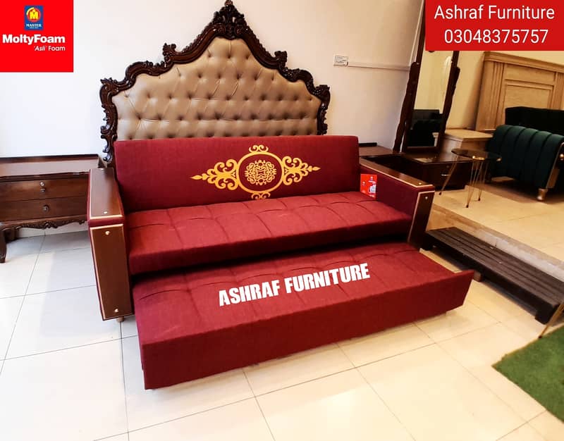 Sofa cum bed/Double cumbed/Sofa/L Shape/Combed/Double bed 0304-8375757 1