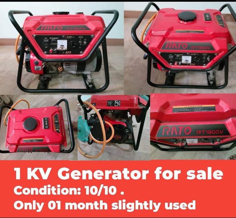 1KVA1900 V RATO CHINA ONLY 06 MONTH USE GENION QUALITYON BEST PRICE 0