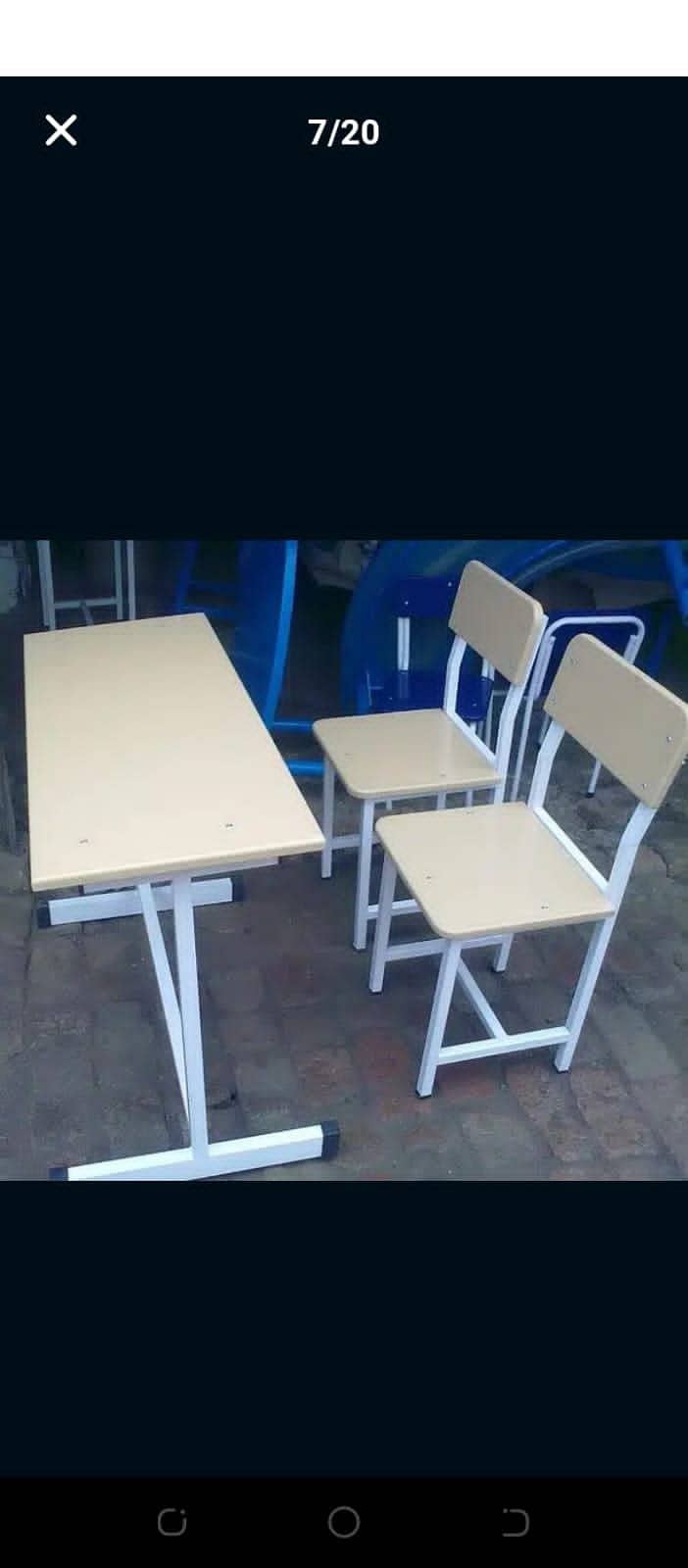 School furniture|Chair Table set | Bench| chairs| Student bench 3