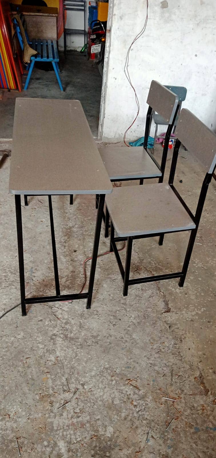 School furniture|Chair Table set | Bench| chairs| Student bench 8