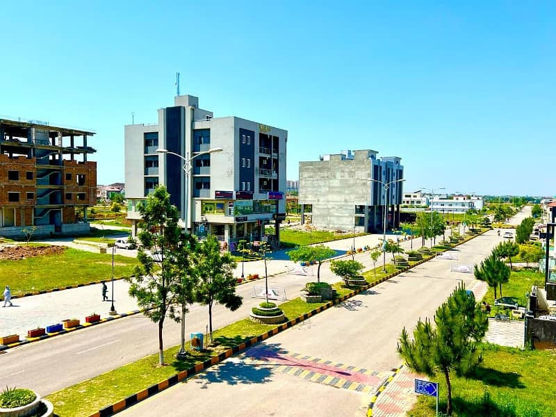 10 MARLA MAIN BOULEVARD SUN FACE PLOT FOR SALE F-17 ISLAMABAD 28