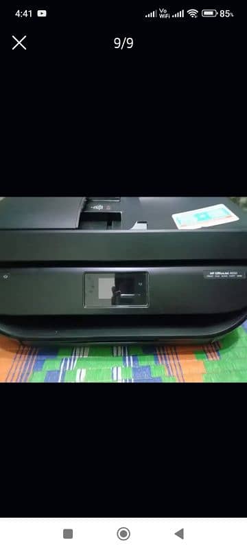 hp officejet4650 colour black printer all ok no fault 0