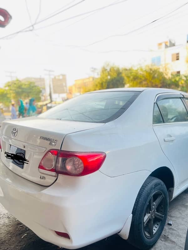 Toyota Corolla XLI 2011 manual 1.3 converted to gli 1