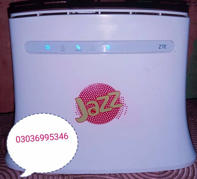 Jazz Home Wifi Router With Antena / Unlock Jazz Device All Working Sim 0