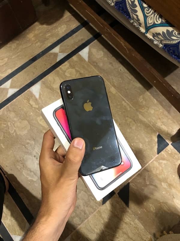 iPhone X 256 gb pta approved box 5