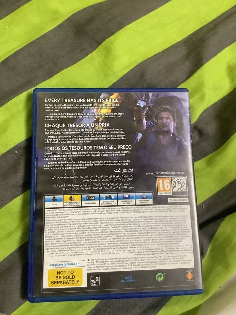 Uncharted 4 only 4 day use 2