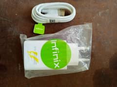 30% Discount On Original Infinix Adopter And Data Cable 0