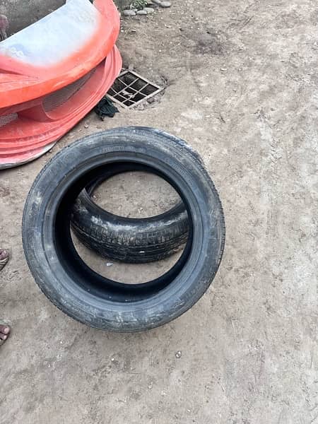 18 inch low profile tyres 255-45-18 original Michelin tyres 2