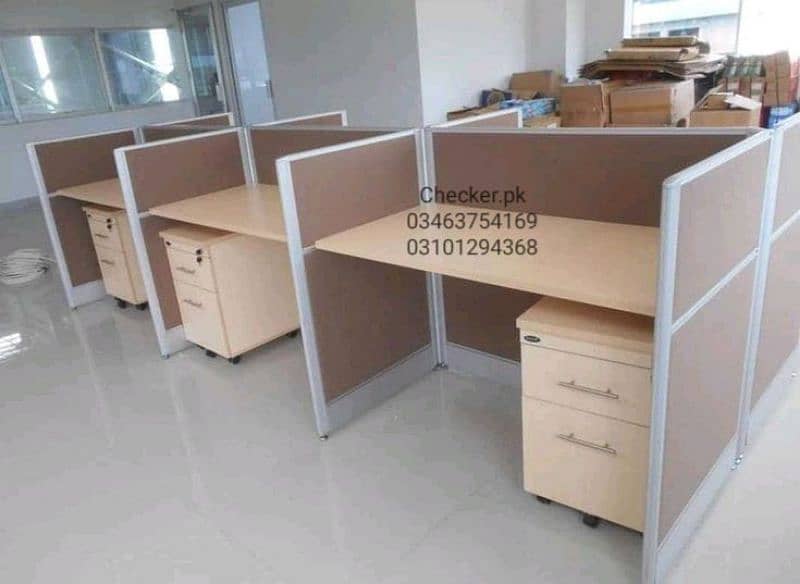 office table, workstation l, cubical, executive meeting table, counter 19