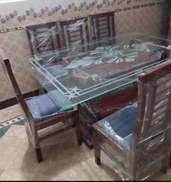 Beautiful Dining Table with 8 Chairs