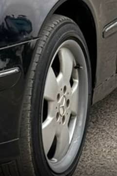 mercedez rims 5 nut