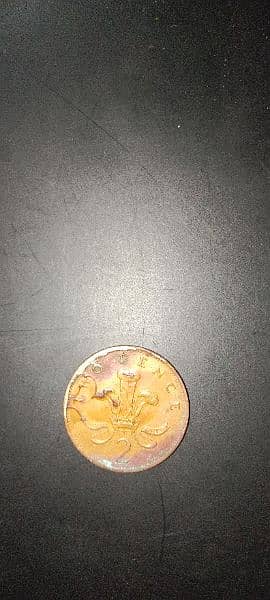 2 pence of Queen Elizabeth 1989 1