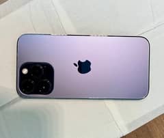 iphone 14pro max 128GB-Deep Purple PTA approved